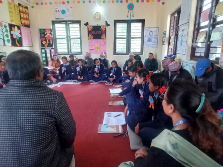 बालिका शिक्षा कार्यक्रमको भिमादमा पालिका स्तरीय संयुक्त अनुगमन भ्रमण सम्पन्न