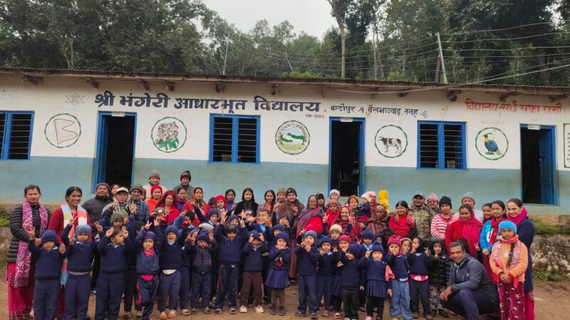 बन्दीपुर–१ काे भंगेरी आधारभूत विद्यालय व्यवस्थापन समितिको अध्यक्षमा भुजेल