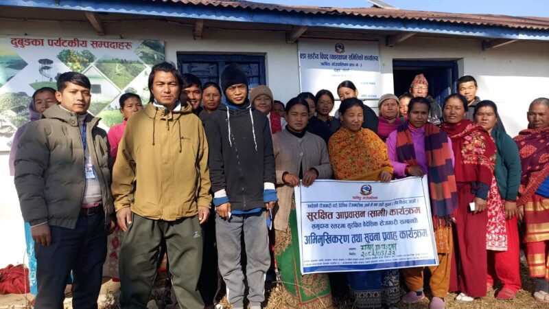 ऋषिङ्गमा सुरक्षित वैदेशिक रोजगारीसम्बन्धी समुदायस्तरीय अभिमुखीकरण सम्पन्न