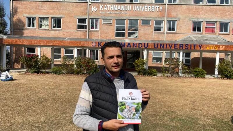 सम्पादक अमरराज नहर्की काठमाडौँ विश्वविद्यालयमा पीएचडीका लागि छनोट