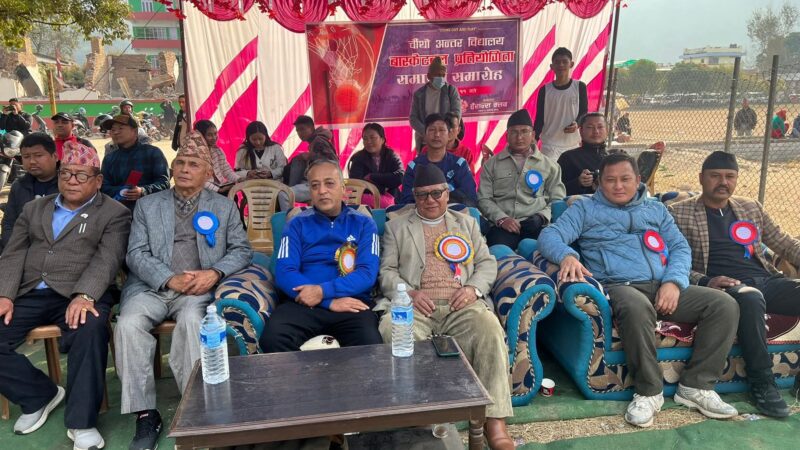 अन्तरविद्यालय बास्केटबल प्रतियोगिताको फाइनलमा सत्यवती–बाराही र सत्यवती–मर्स्याङ्दी भिड्ने