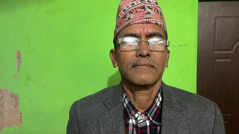 रास्वपा व्यास ३ काे वडा सभापतिमा रामबहादुर