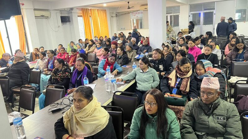 दमौलीमा सुरक्षित मातृत्व तथा प्रजनन स्वास्थ्य अधिकारबारे अन्तरक्रिया