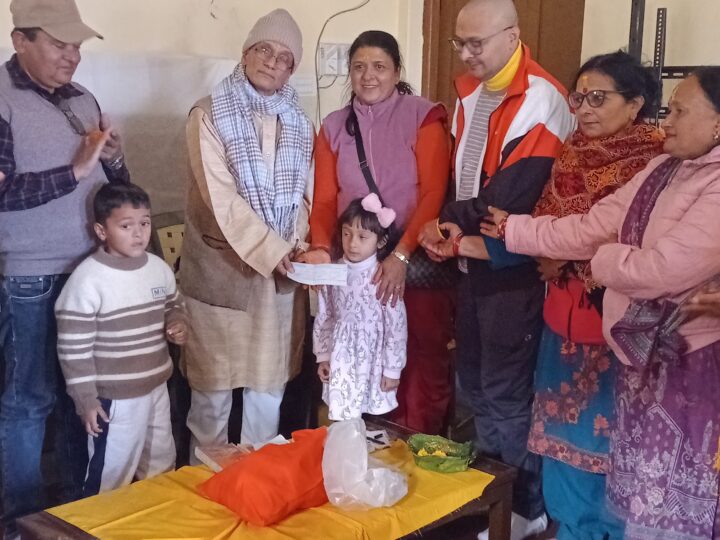 शशी आचार्यको स्मृतिमा पाँच लाखको ‘दुर्गा–कृष्ण–शशी आचार्य अक्षयकोष’ स्थापना