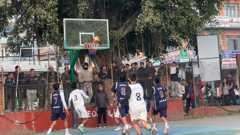 अन्तरमावि बास्केटबल प्रतियोगिता : छात्रातर्फ सत्यवती र छात्रतर्फ बाराही प्रथम