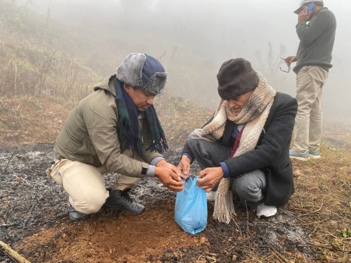 पूर्व राजदूत जयराज आचार्यद्वारा ऐतिहासिक मानुङ गाउँ भ्रमण