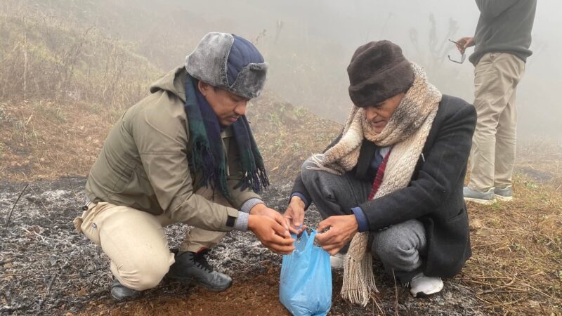 पूर्व राजदूत जयराज आचार्यद्वारा ऐतिहासिक मानुङ गाउँ भ्रमण