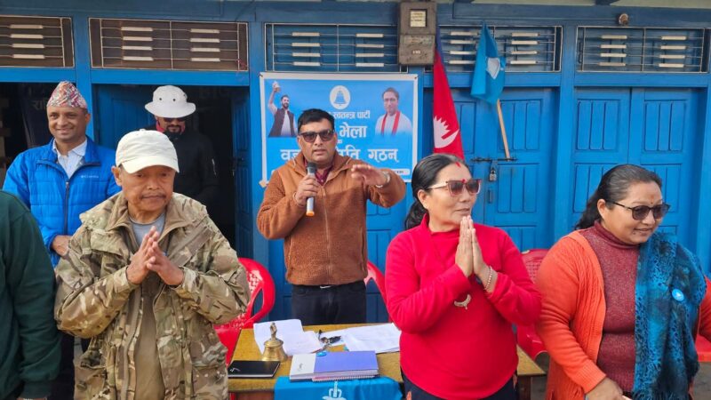 रास्वपाको व्यास–१४ वडा समिति गठन , सभापतिमा थापा