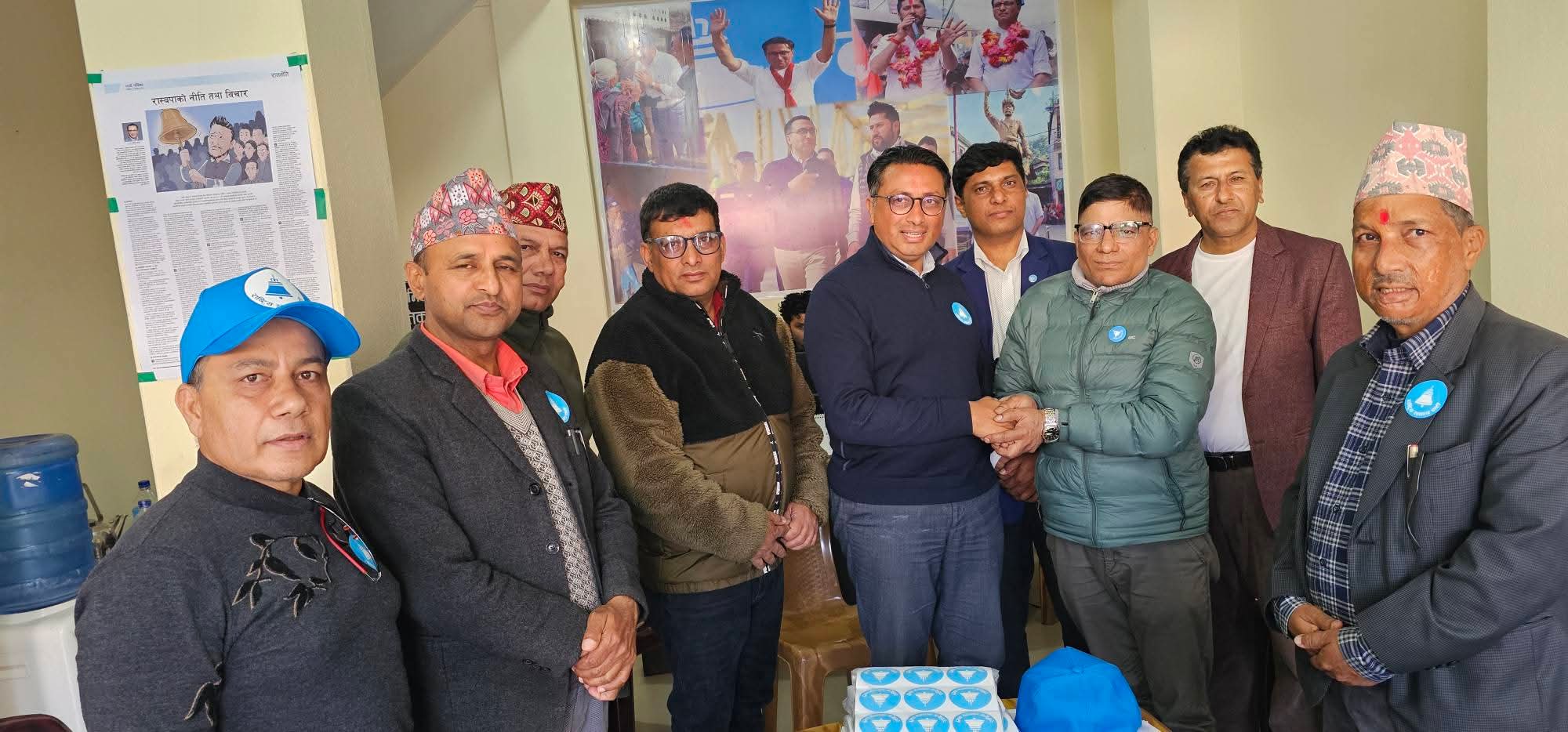 दमाैलीका कृष्ण आचार्य रास्वपामा प्रवेश