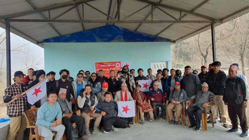 शुक्लागण्डकीमा ५१ सदस्यीय ‘जेन्जी रेड फोर्स’ गठन