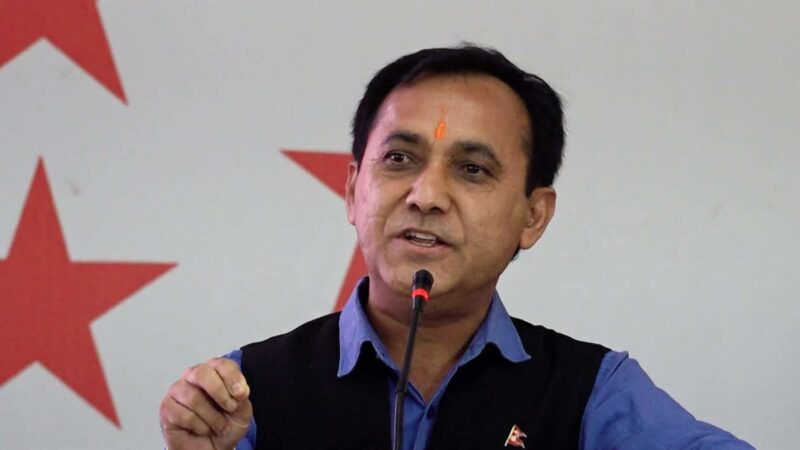 नेपाली कांग्रेसका उपसभापति विश्वप्रकाश शर्मा सोमबार दमौली आउने