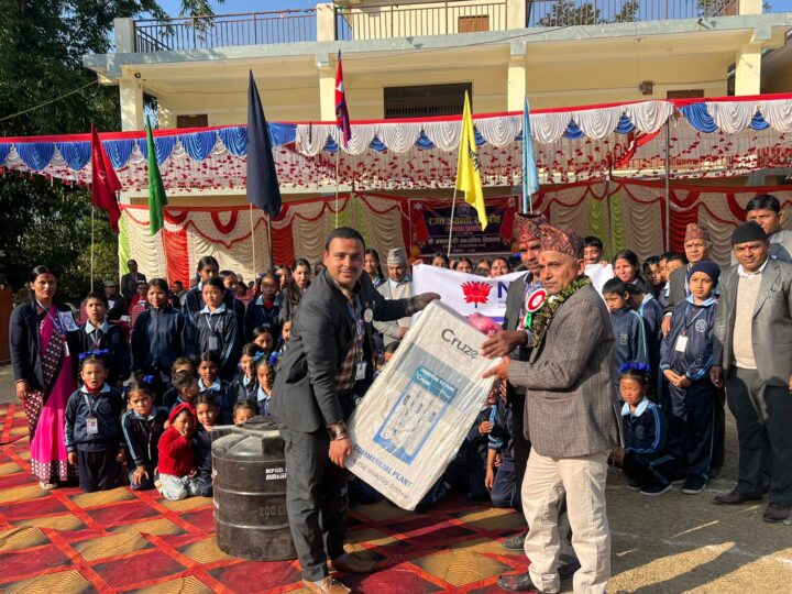 नेपाल इन्भेष्टमेण्ट मेगा बैंकद्वारा जनगणपति माविलाई खानेपानी व्यवस्थापनका लागि सहयोग