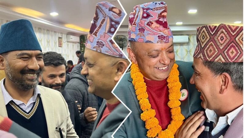 पोखरामा गगन सँगकाे भेटमा तनहुँका खनाल श्रेष्ठकाे त्यो हाँसो र गहिरो सम्बन्धकाे चर्चा !