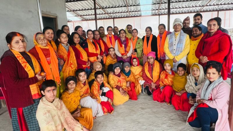 व्यास नगर आमा समूहद्वारा महर्षी वेदव्यास संस्कृत माविमा एक लाखको अक्षयकोष स्थापना