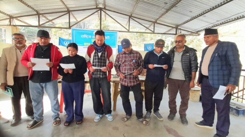 म्याग्दे–५ रास्वपाको प्रथम वडा अधिवेशन सम्पन्न , सभापतिमा तुलबहादुर थापा