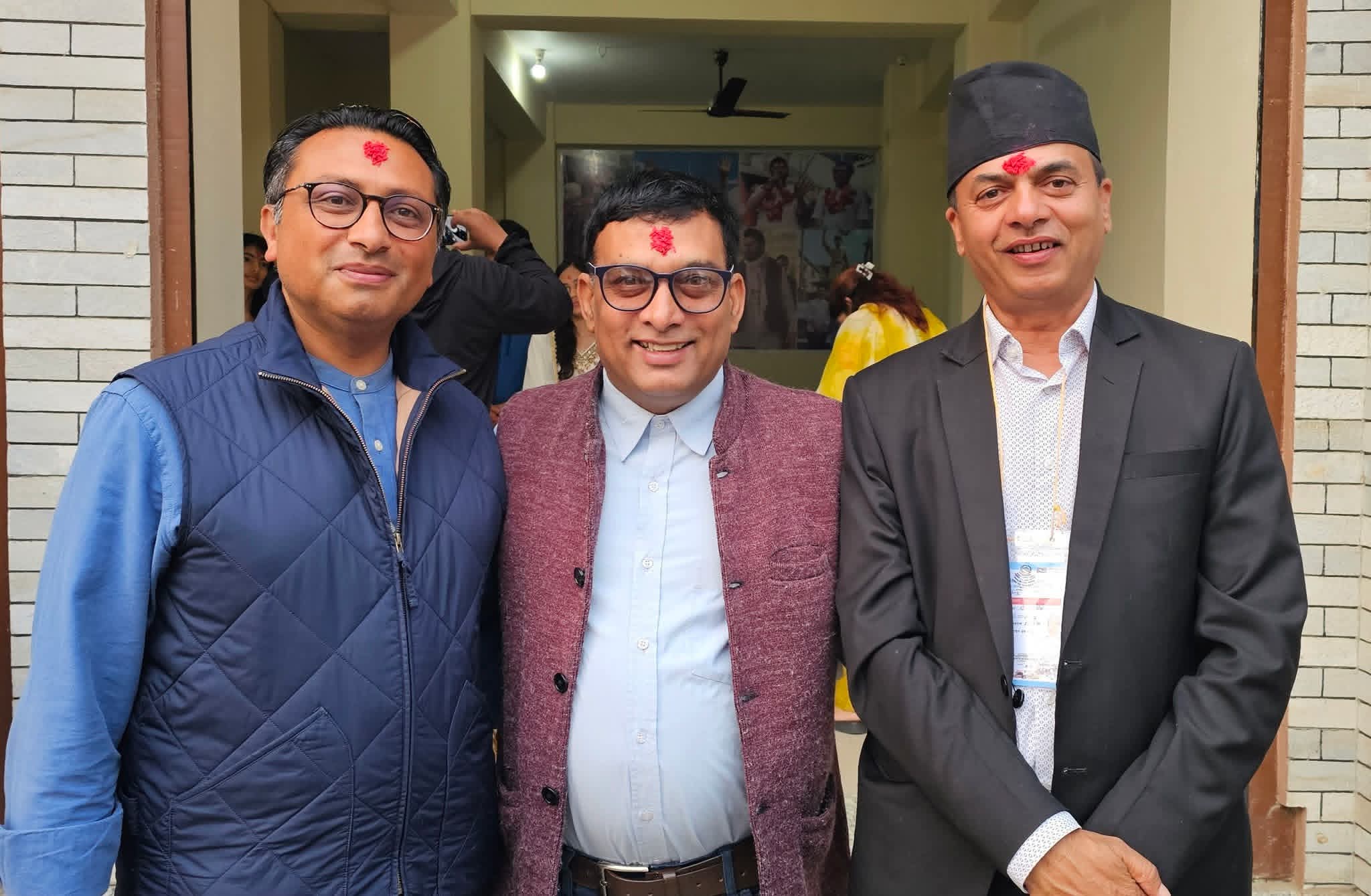 वाग्ले र न्याैपानेकाे बिचमा बस्दै रास्वपा नगरसभापति दाहालले भने “देश अब बदलिने दिशामा”