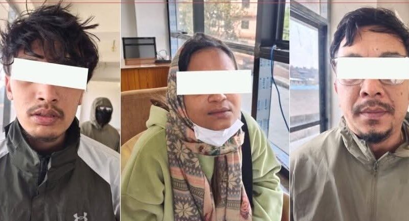 सुन्धाराको होटलबाट खैरो हेरोइनसहित बन्दीपुरका शाक्य सहित तीन पक्राउ