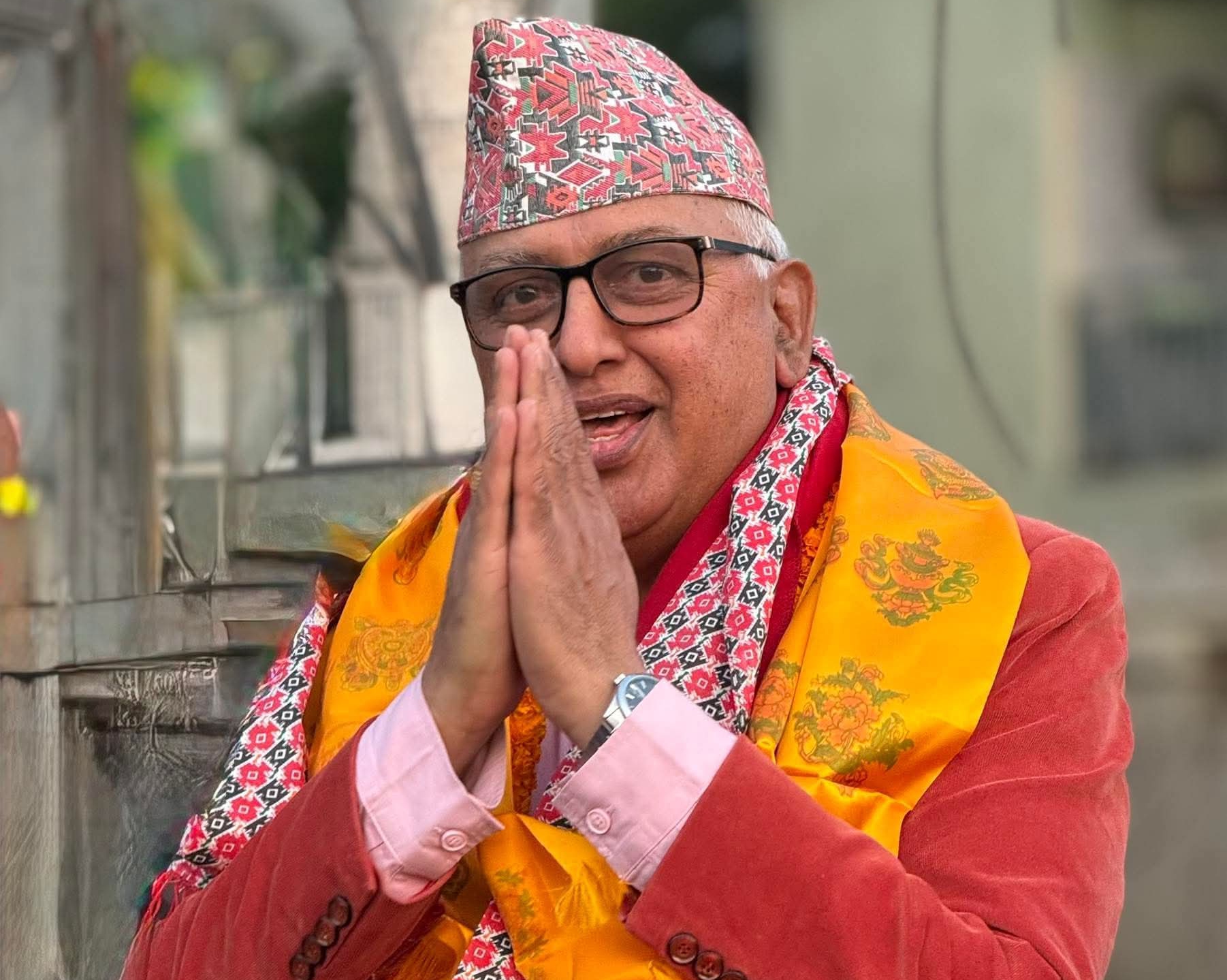 तनहुँ–२ मा कांग्रेस उम्मेदवार शंकर भण्डारीको मतदातासँग अपिल