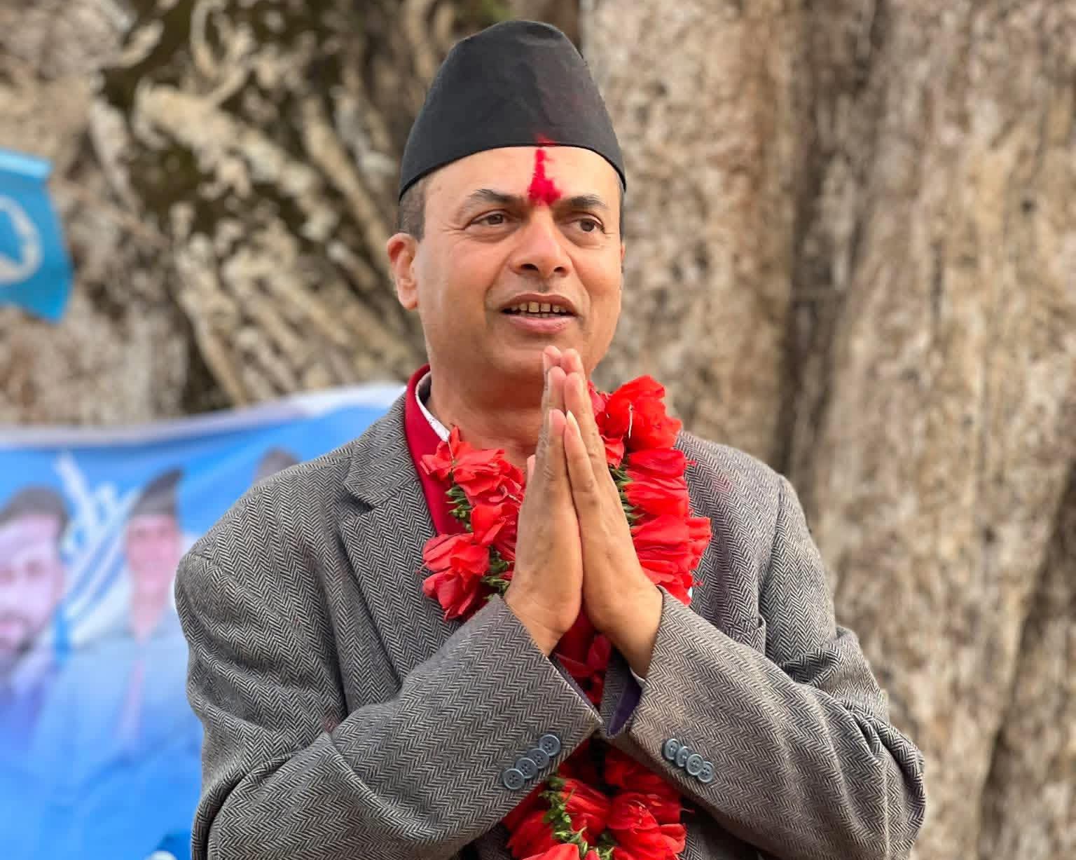 तनहुँ २ ऋषिङ–१ को एक बुथको मतगणनामा रास्वपाका श्रीराम न्यौपाने अगाडि