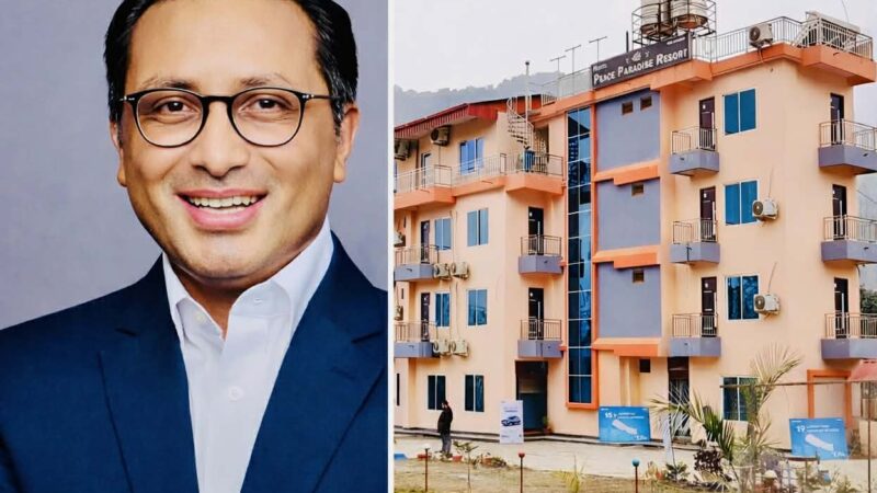 “लक्की होटल” पिस प्याराडाइजको चर्चा: यहीँ बसेर दुई पटक चुनाव जिते स्वर्णिम वाग्लेले !