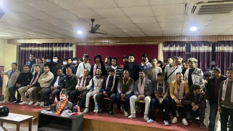 तनहुँमा बदलियो चुनावी दृश्य: स्वतन्त्र उम्मेदवार लौडारीसहित दुई सय युवा काँग्रेसमा समाहित