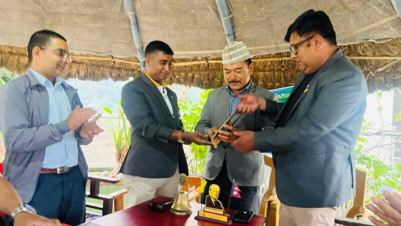 लायन्स क्लब अफ तनहुँ भानुभक्तको अध्यक्षमा महेन्द्र गिरि