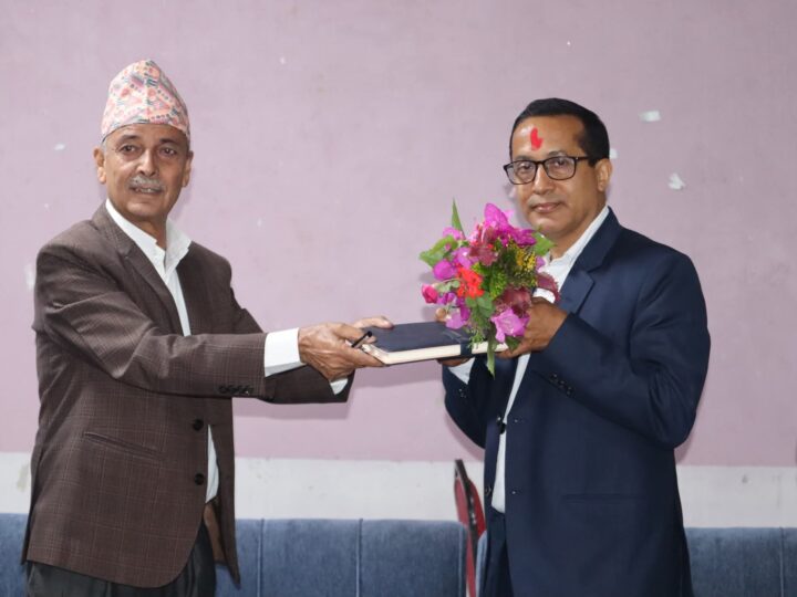 भिमादमा प्रमुख प्रशासकीय अधिकृत पाेखरेलको स्वागत तथा परिचयात्मक कार्यक्रम सम्पन्न