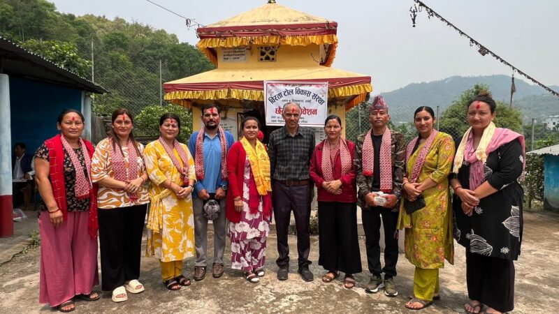 बिरता टोल विकास संस्थाको अध्यक्षमा चन्द्रकला