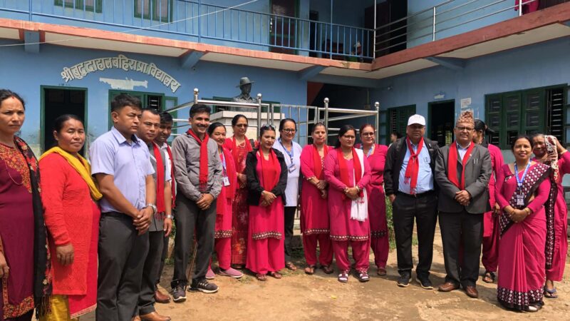 ब्यासका ६ अपाङ्गता स्रोत विद्यालयको समीक्षा बैठक सम्पन्न