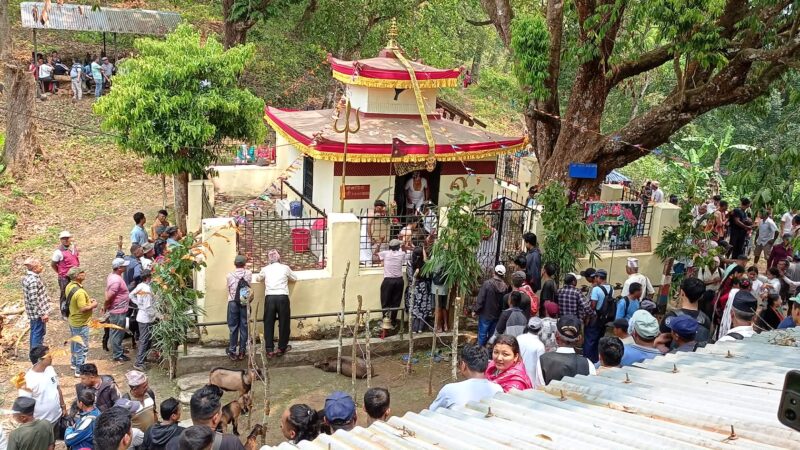 दभुङ चण्डी पूजा सम्पन्न
