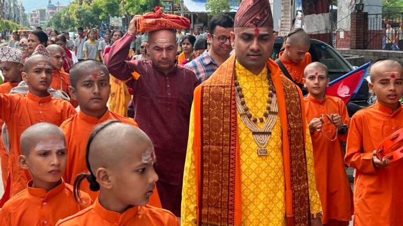 दमाैलीमा श्रीमद्भागवत सप्ताह ज्ञान महायज्ञ आजबाट सुरु