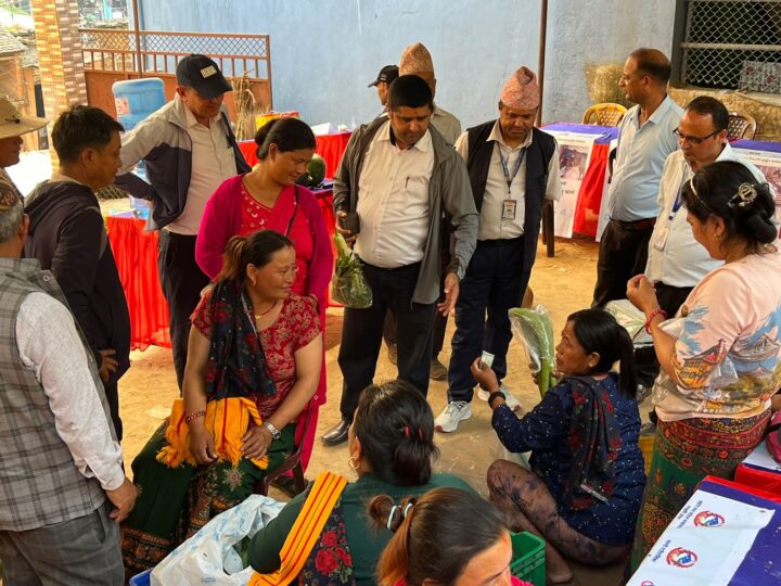 म्याग्देमा स्थानीय उत्पादन प्रवर्द्धन मेला उत्साहका साथ सम्पन्न हुँदै