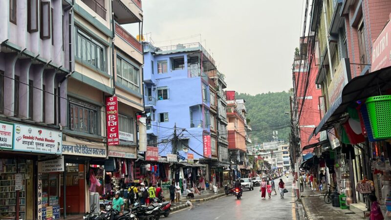 दमौलीको सफा सडकमा पार्किङ निषेध गर्ने निर्णयप्रति स्थानीय व्यवसायीको विरोध