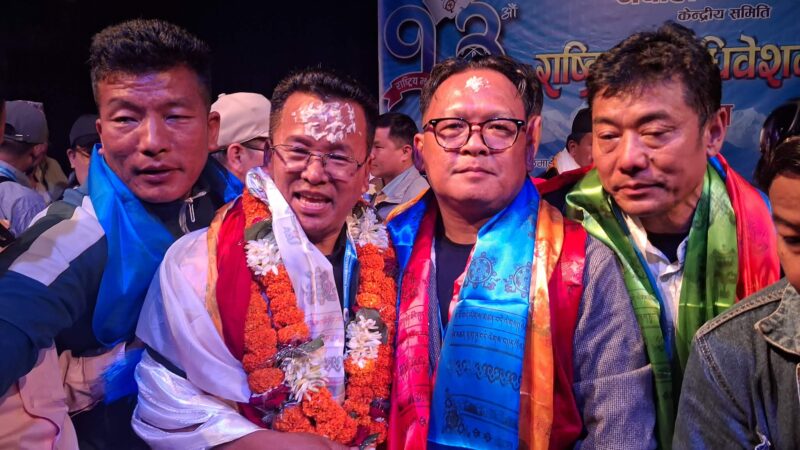 नेपाल मगर संघको उपमहासचिवमा तनहुँका सिद्धान्त गर्जा मगर भारी मतसहित विजयी