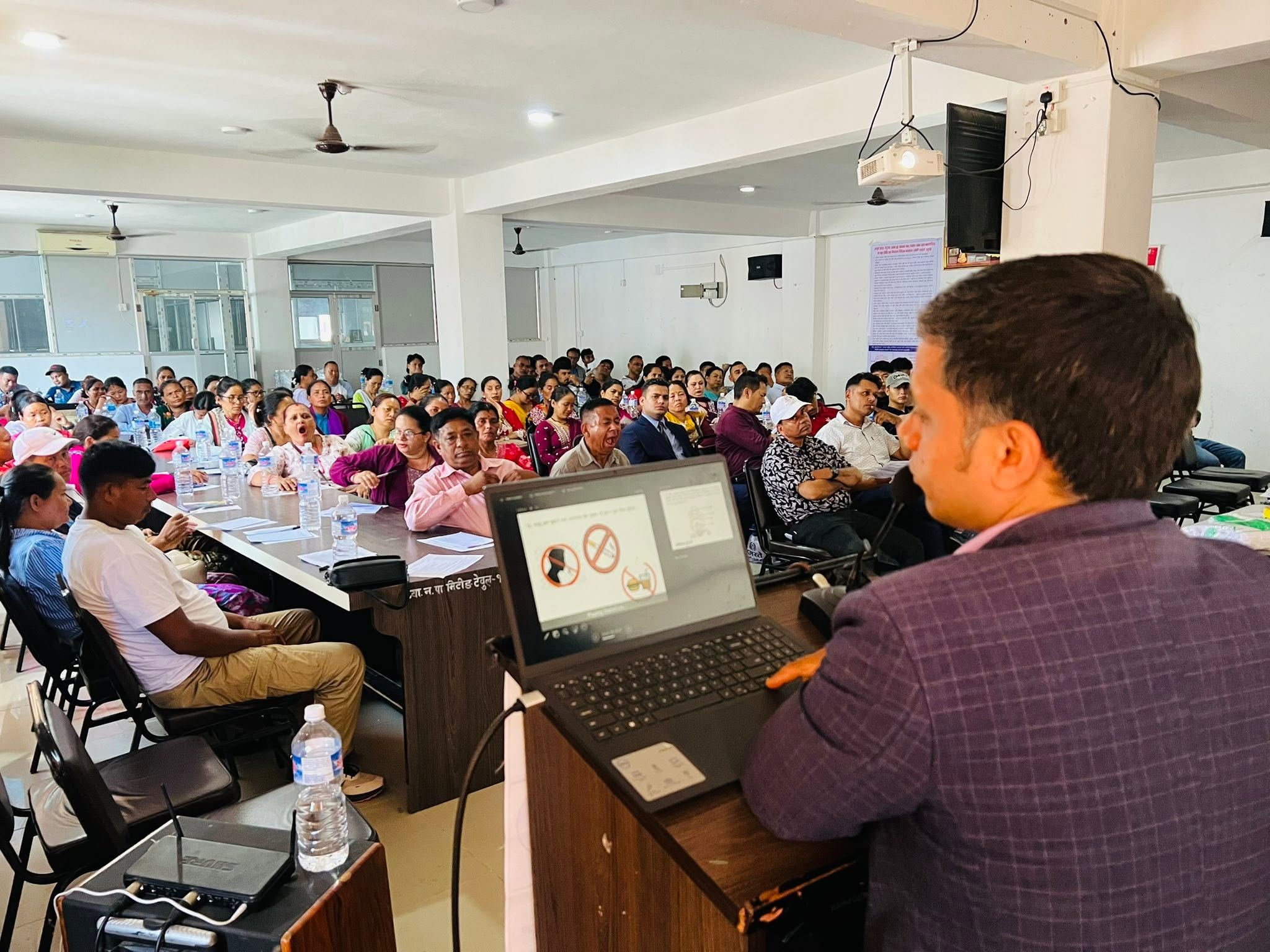 दमाैलीमा खाद्य स्वच्छता, गुणस्तर एवं सरसफाइ सम्बन्धी तालिम सम्पन्न