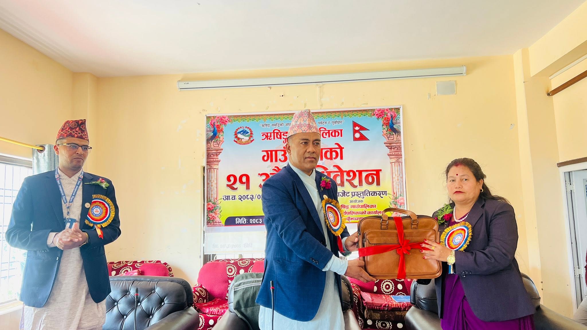 ऋषिङ गाउँपालिकाको बजेट ५३ करोड ६२ लाख ५० हजार, शिक्षा–स्वास्थ्यदेखि पूर्वाधार विकासलाई प्राथमिकता