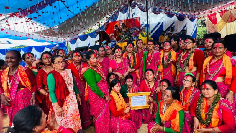 माझफाँटमा जारी पुरुषोत्तम महायज्ञमा १५ लाख भन्दा बढी दान संकलन
