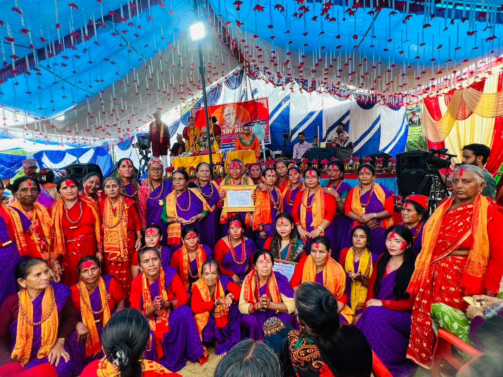 माझफाँटमा जारी पुरुषोत्तम महायज्ञमा २५ लाखभन्दा बढी दान संकलन