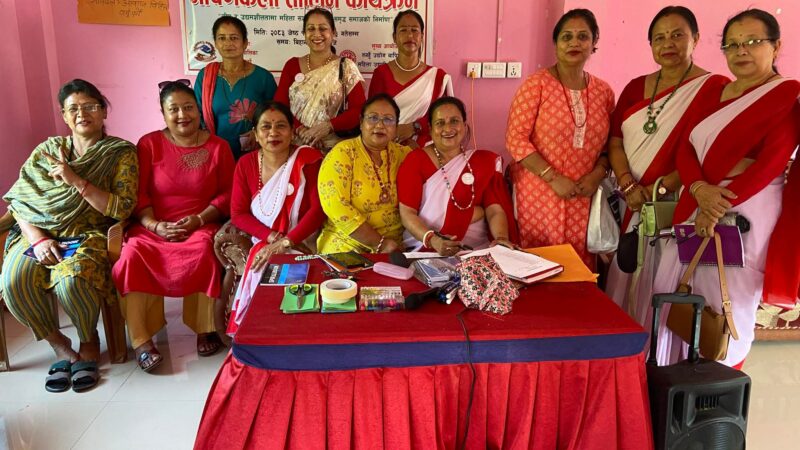 डुम्रेमा महिला उद्यमीका लागि ५ दिने भाषणकला तालिम सुरु